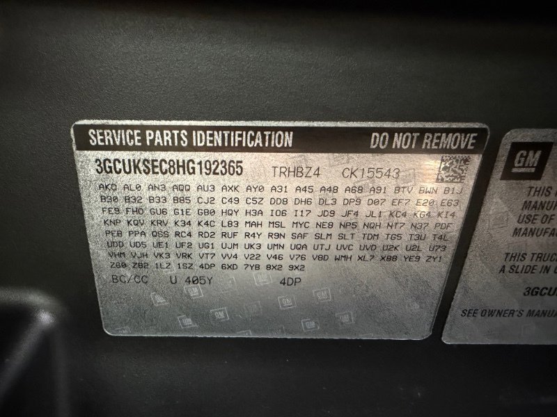 Used 2017 Chevrolet Silverado 1500 LTZ w/ Sport Package image 21