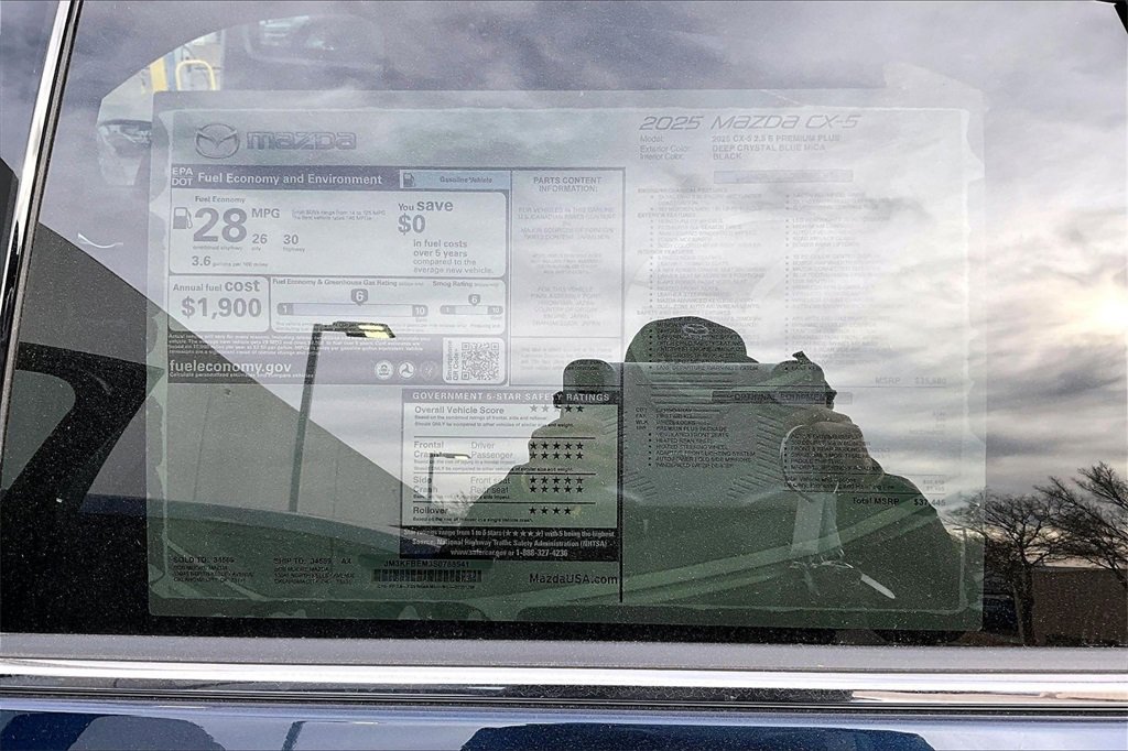 New 2025 MAZDA CX-5 AWD 2.5 S w/ Premium Plus Pkg image 13