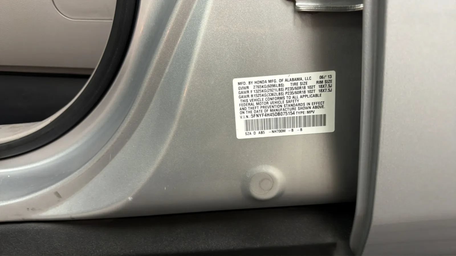 Used 2013 Honda Pilot EX image 23