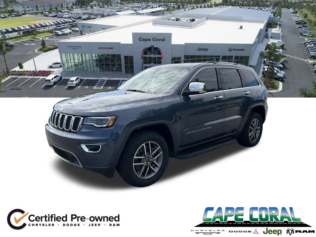Certified 2021 Jeep Grand Cherokee Limited w/ Premium Lighting Group