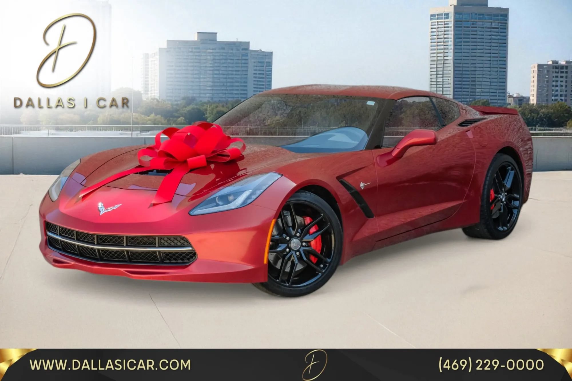 Used 2014 Chevrolet Corvette Stingray Coupe w/ 3LT Preferred Equipment Group RWD image 1