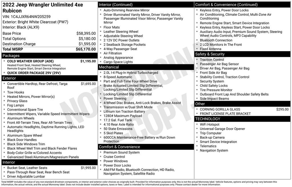 Used 2022 Jeep Wrangler Unlimited Rubicon 4xe w/ Cold Weather Group video 2