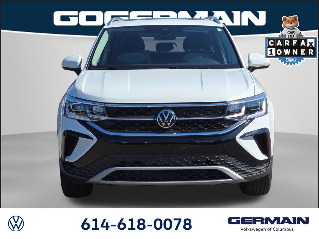 Certified 2023 Volkswagen Taos SEL w/ Black Wheel Package AWD/4WD image 3