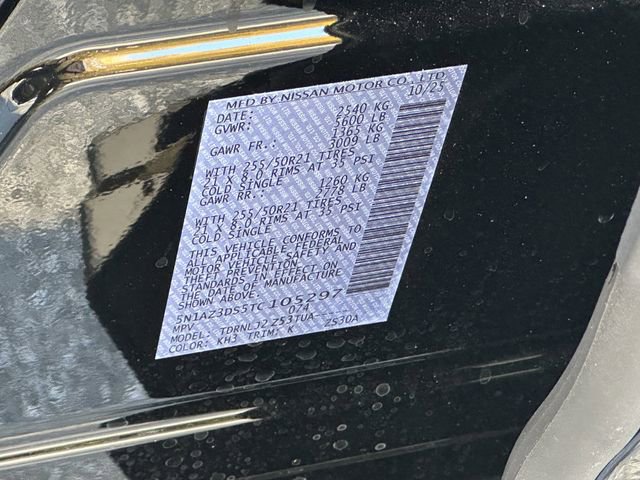 New 2026 Nissan Murano Platinum w/ Cargo Package image 27