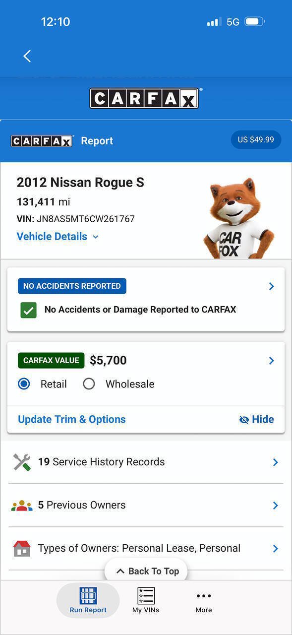 Used 2012 Nissan Rogue S w/ Special Edition Pkg FWD image 19