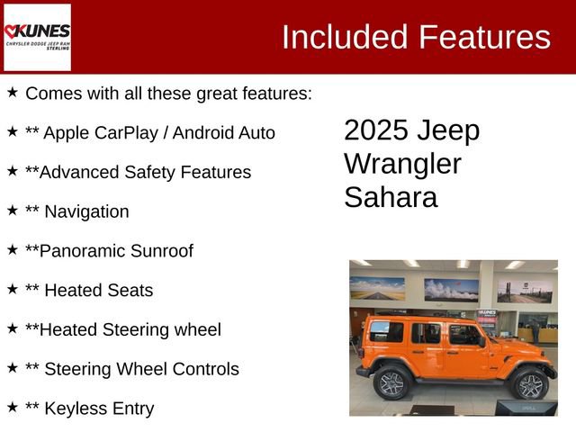 New 2025 Jeep Wrangler Sahara image 4