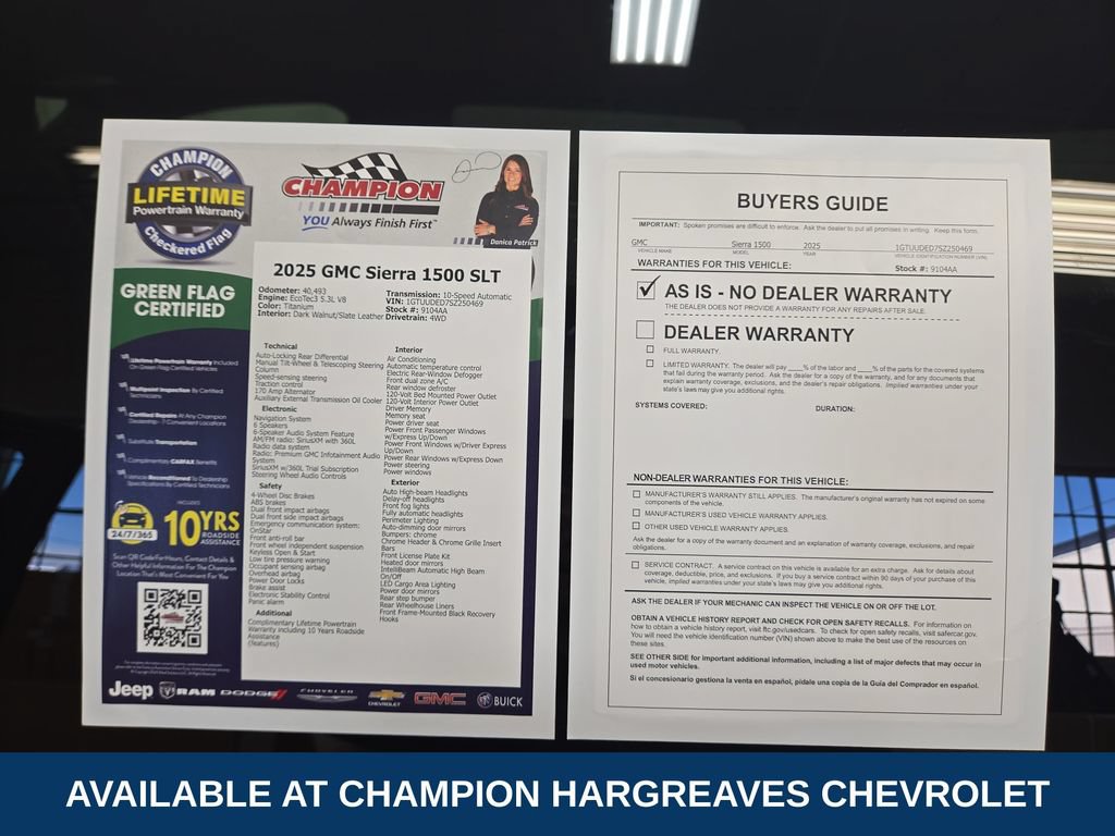Used 2025 GMC Sierra 1500 SLT AWD/4WD image 43