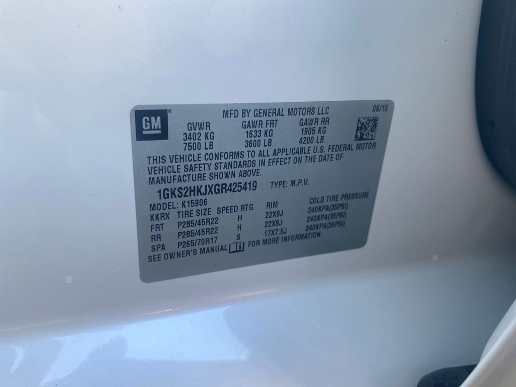 Used 2016 GMC Yukon XL Denali w/ Open Road Package image 30