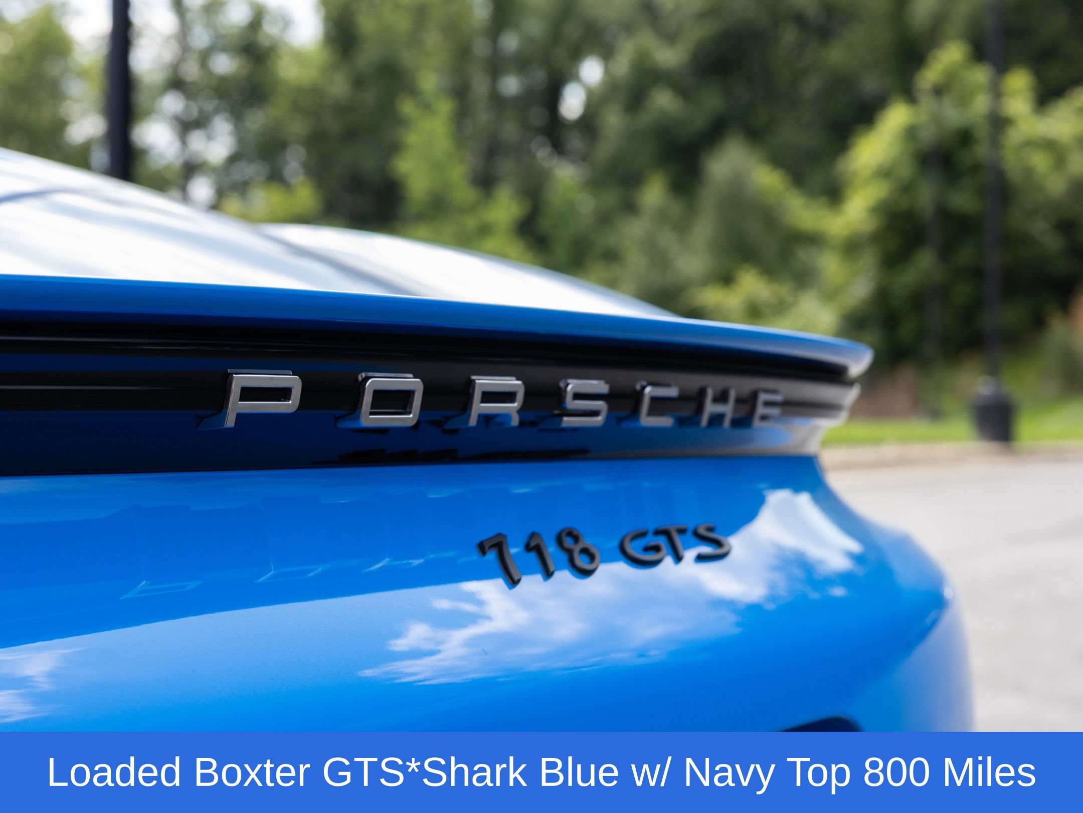 Used 2025 Porsche 718 Boxster GTS w/ Premium Package RWD image 3