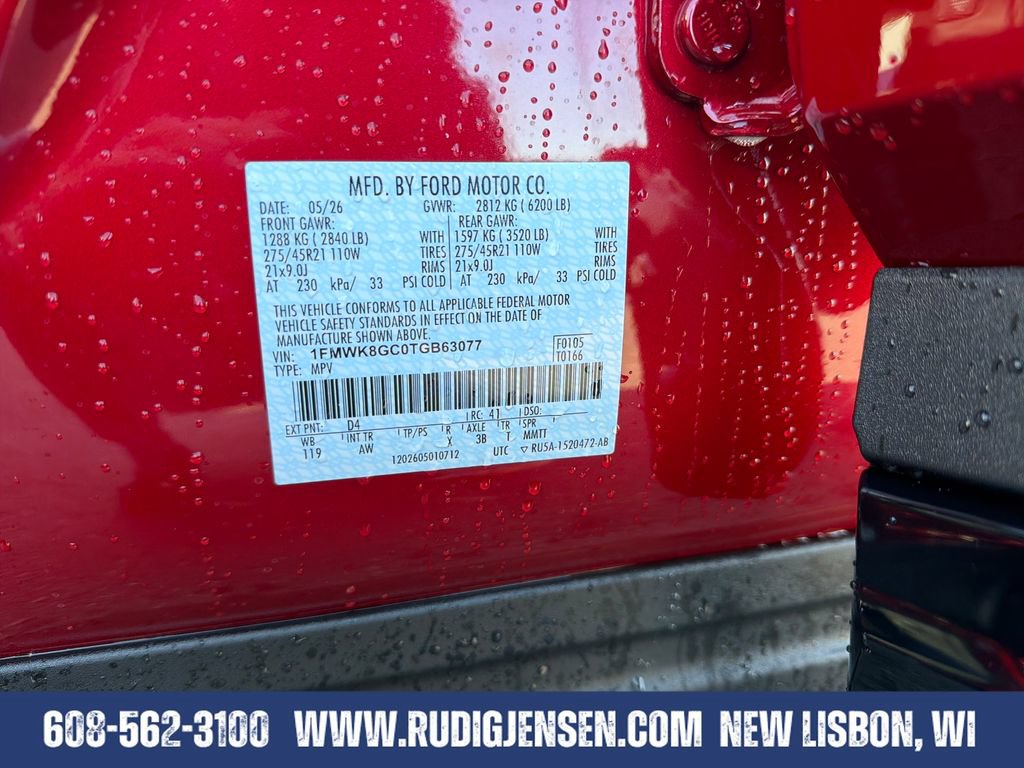 New 2026 Ford Explorer ST w/ Sun And Sound Package AWD/4WD image 33