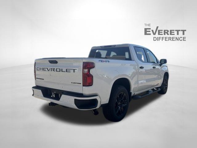New 2026 Chevrolet Silverado 1500 Custom w/ Turbomax Blackout Package AWD/4WD image 7