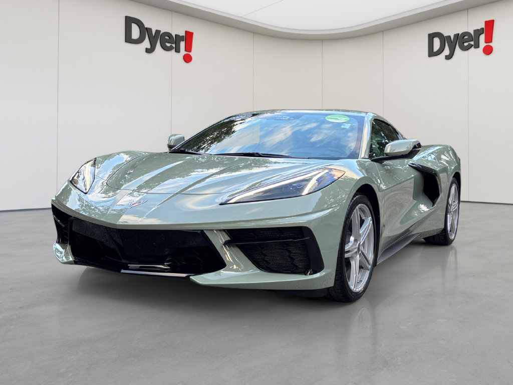 Used 2024 Chevrolet Corvette Stingray Coupe w/ Chrome Exterior Badge Package