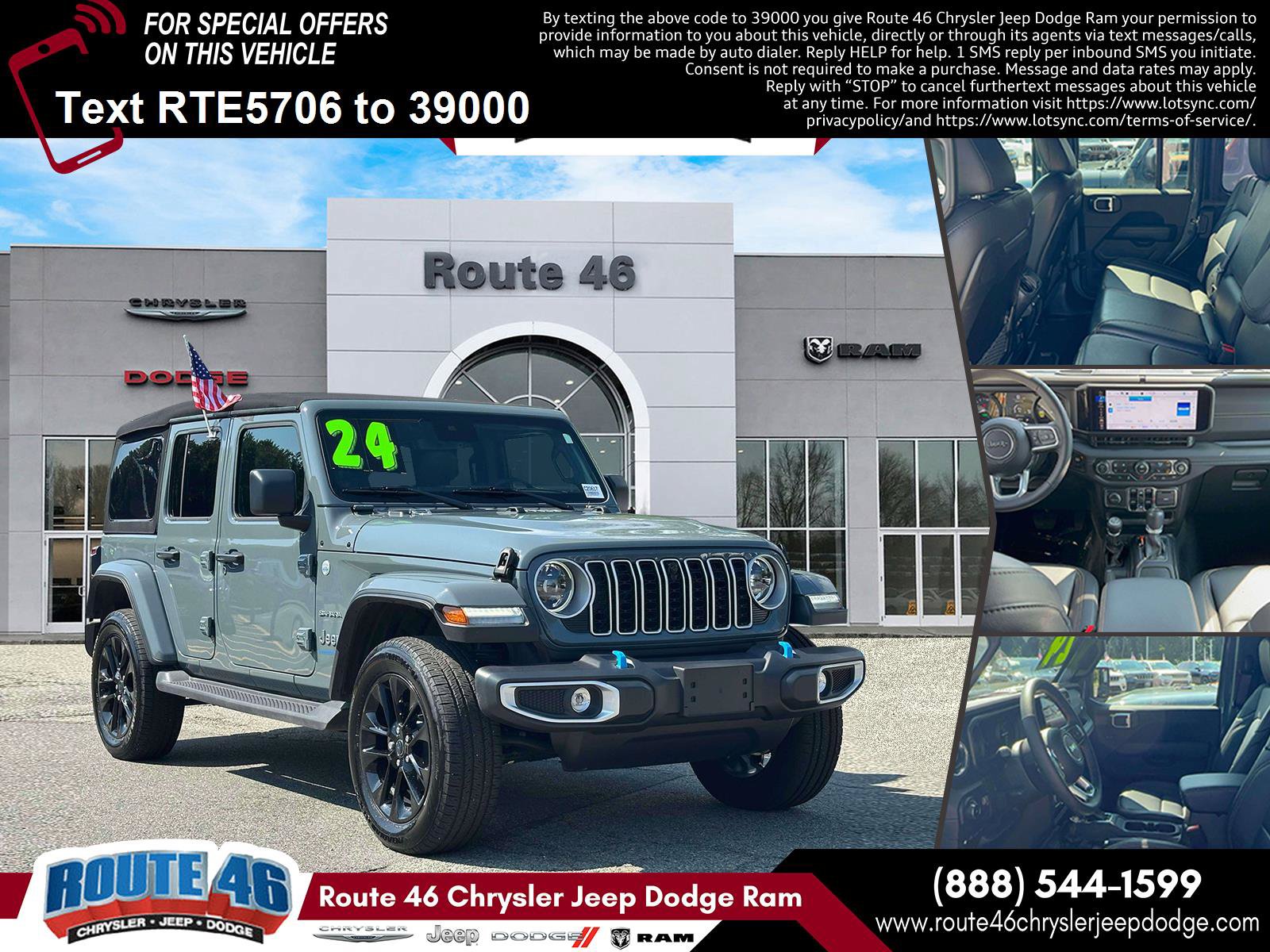 Used 2024 Jeep Wrangler Unlimited Sahara w/ Technology Group