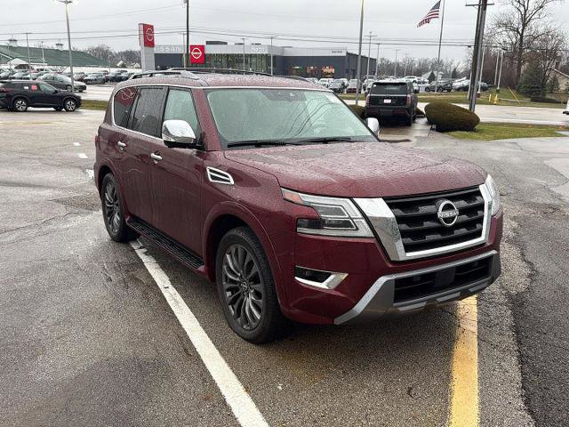 Certified 2024 Nissan Armada Platinum w/ Captain's Chairs Package image 1