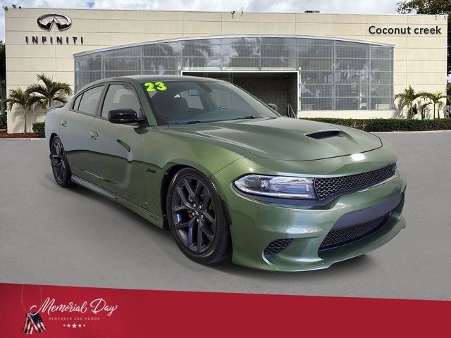 Used 2023 Dodge Charger R/T w/ Blacktop Package RWD image 1