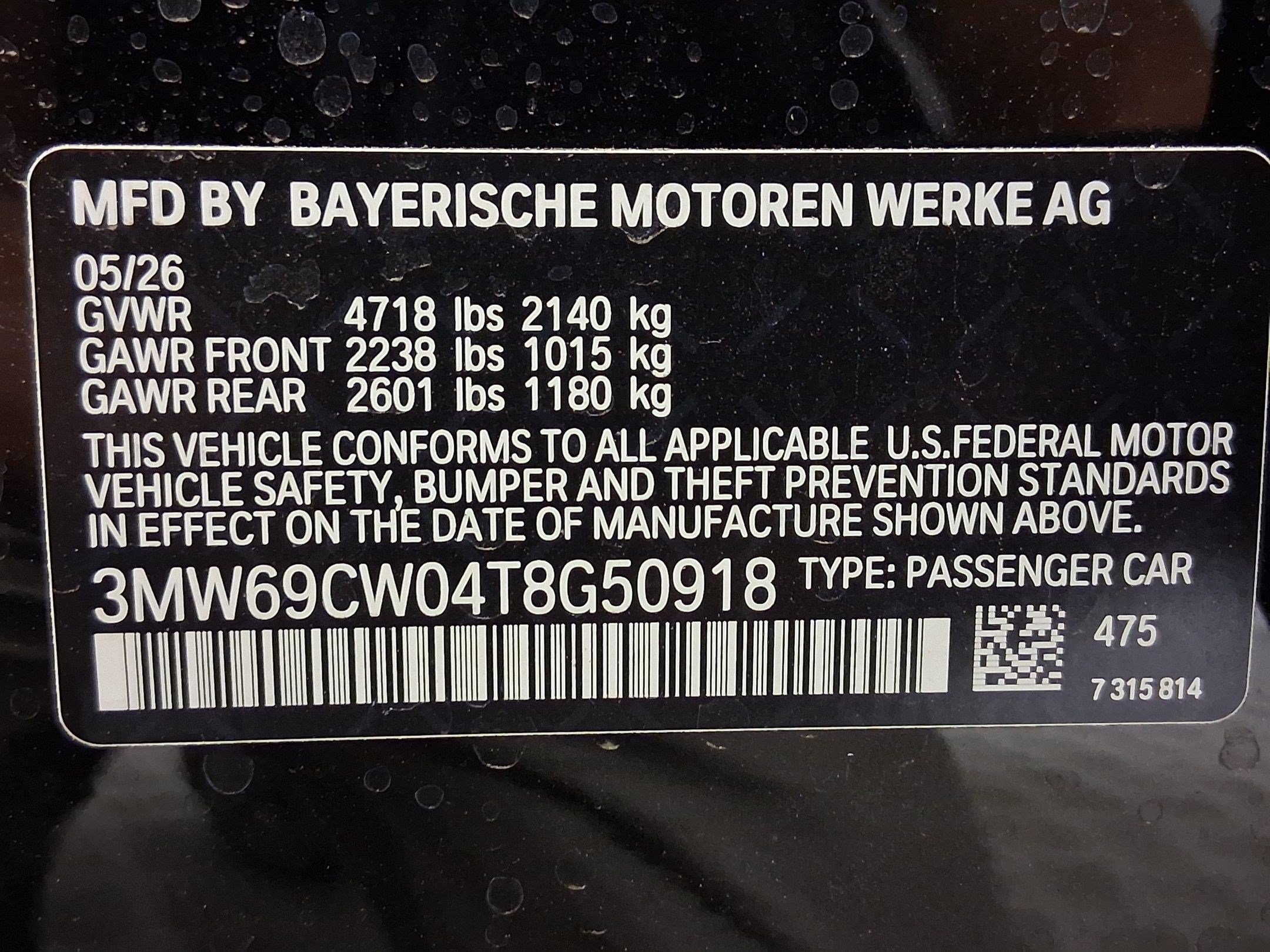 New 2026 BMW 330i Sedan w/ M Sport Package RWD image 18