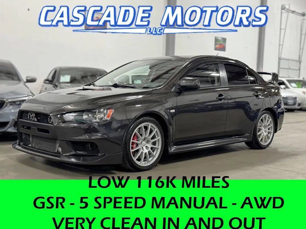 Used 2014 Mitsubishi Lancer Evolution GSR