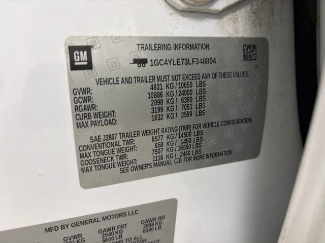 Used 2020 Chevrolet Silverado 2500 W/T w/ WT Convenience Package image 15