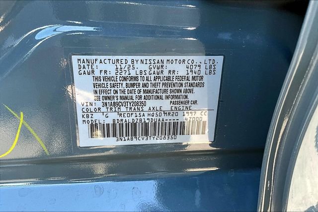 New 2026 Nissan Sentra SV w/ Floor Mat Package image 13