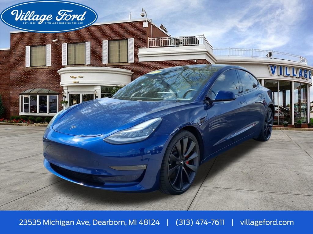 Used 2020 Tesla Model 3 Performance AWD/4WD image 1