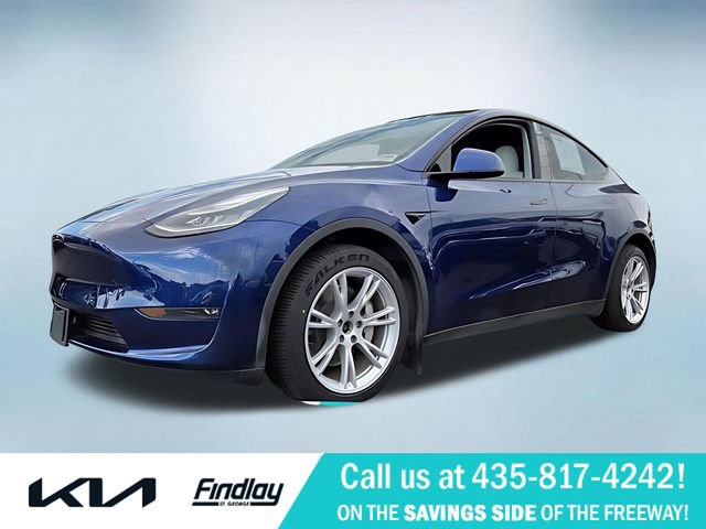 Used 2020 Tesla Model Y Long Range AWD/4WD image 1