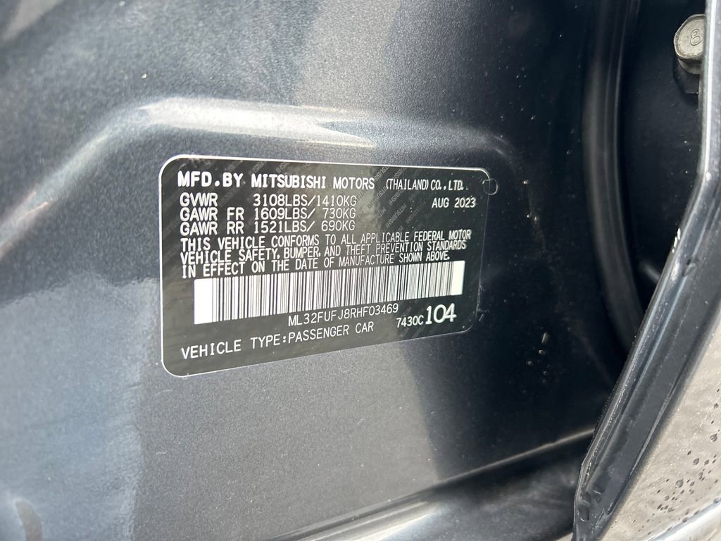 Used 2024 Mitsubishi Mirage G4 ES FWD image 30