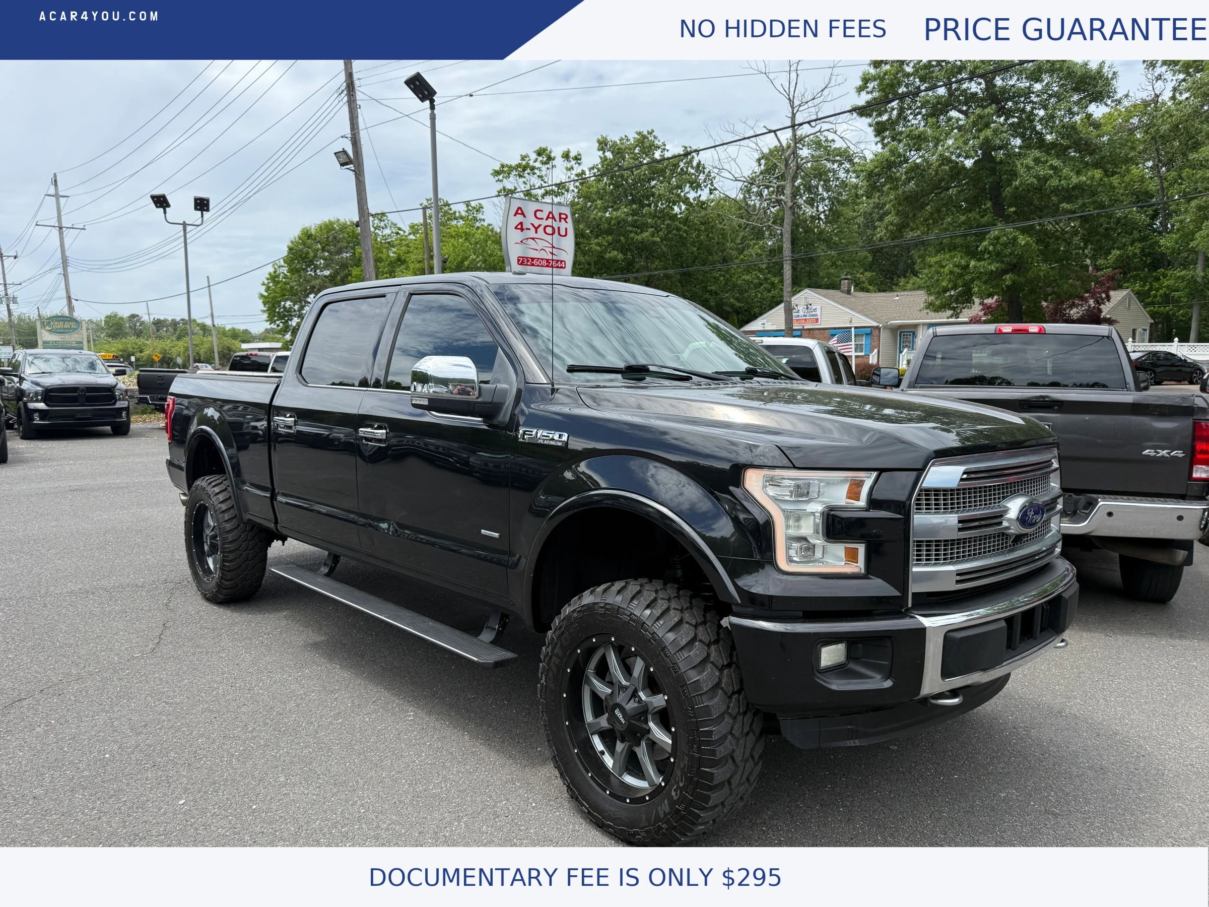 Used 2015 Ford F150 Platinum w/ Equipment Group 701A Luxury AWD/4WD image 4