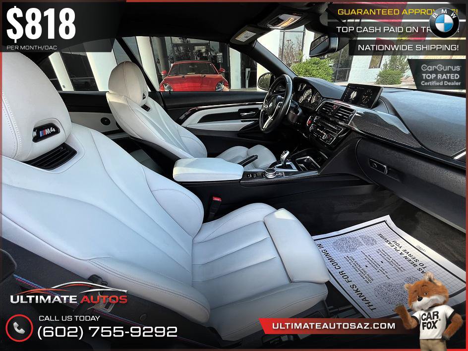 Used 2020 BMW M4 Convertible w/ Competition Package RWD image 14