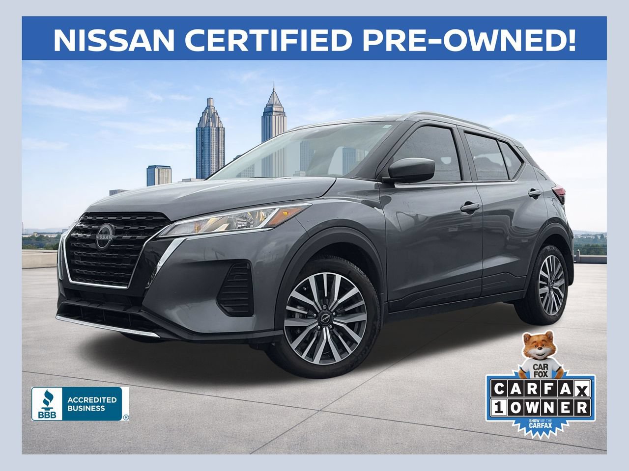 Certified 2024 Nissan Kicks SV