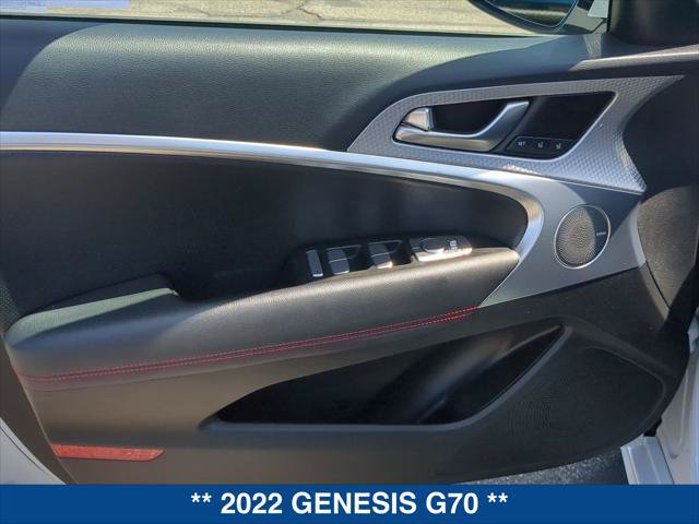 Used 2022 Genesis G70 3.3T w/ Sport Advanced Package RWD image 10