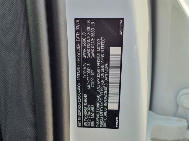 New 2026 Volvo XC90 T8 Plus w/ Protection Package AWD/4WD image 15