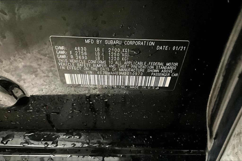 Used 2021 Subaru Legacy 2.5i Sport AWD/4WD image 19