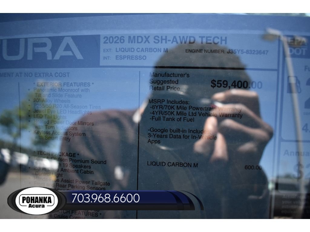 New 2026 Acura MDX w/ Technology Package AWD/4WD image 42