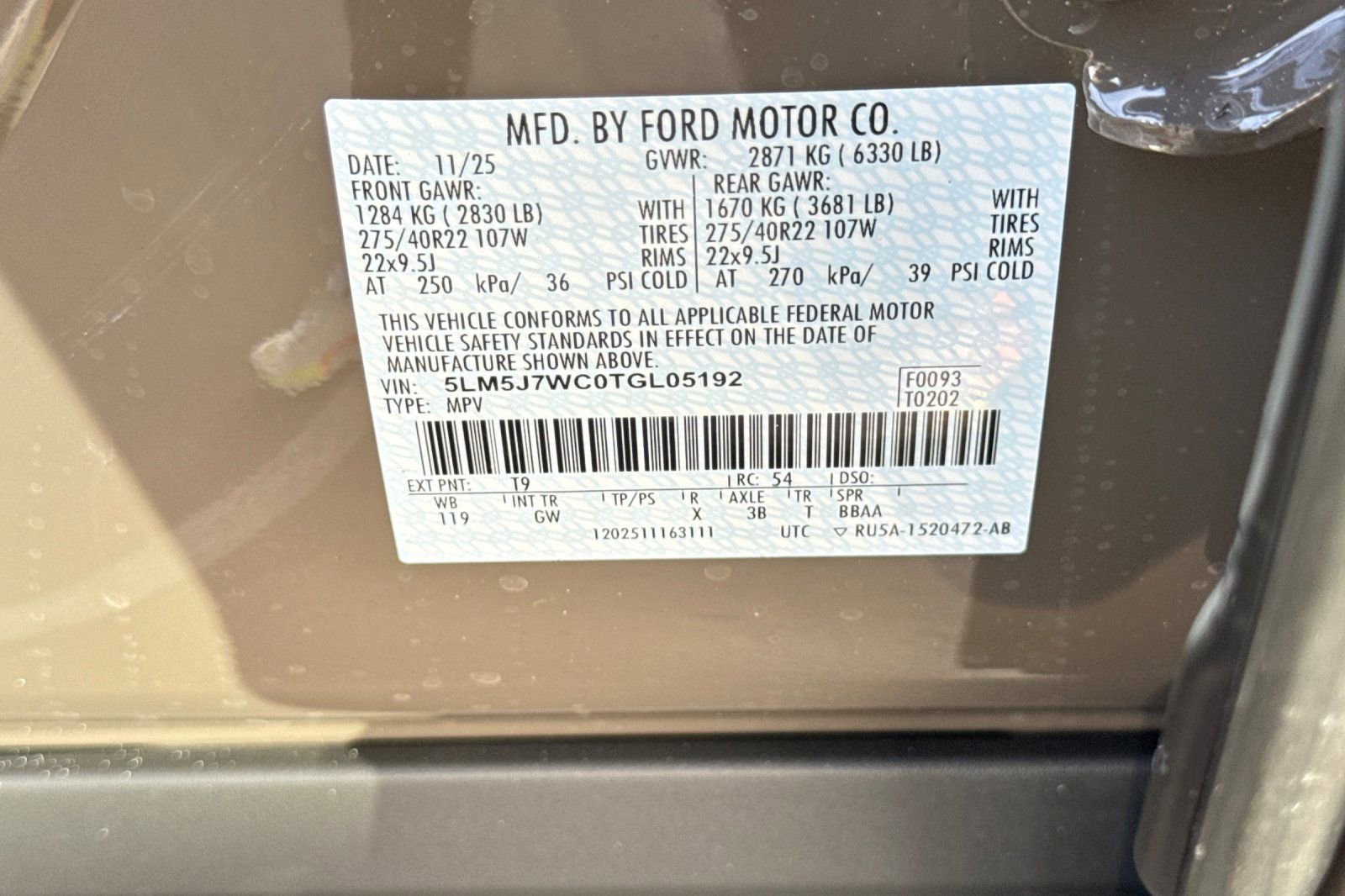 New 2026 Lincoln Aviator Reserve image 28