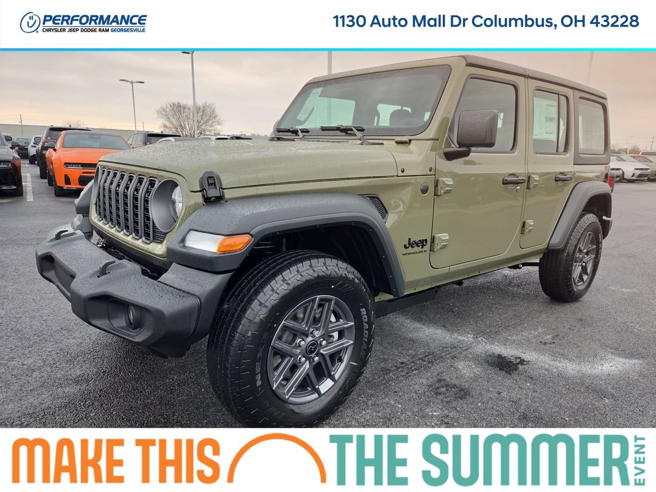 New 2026 Jeep Wrangler Unlimited Sport AWD/4WD image 3