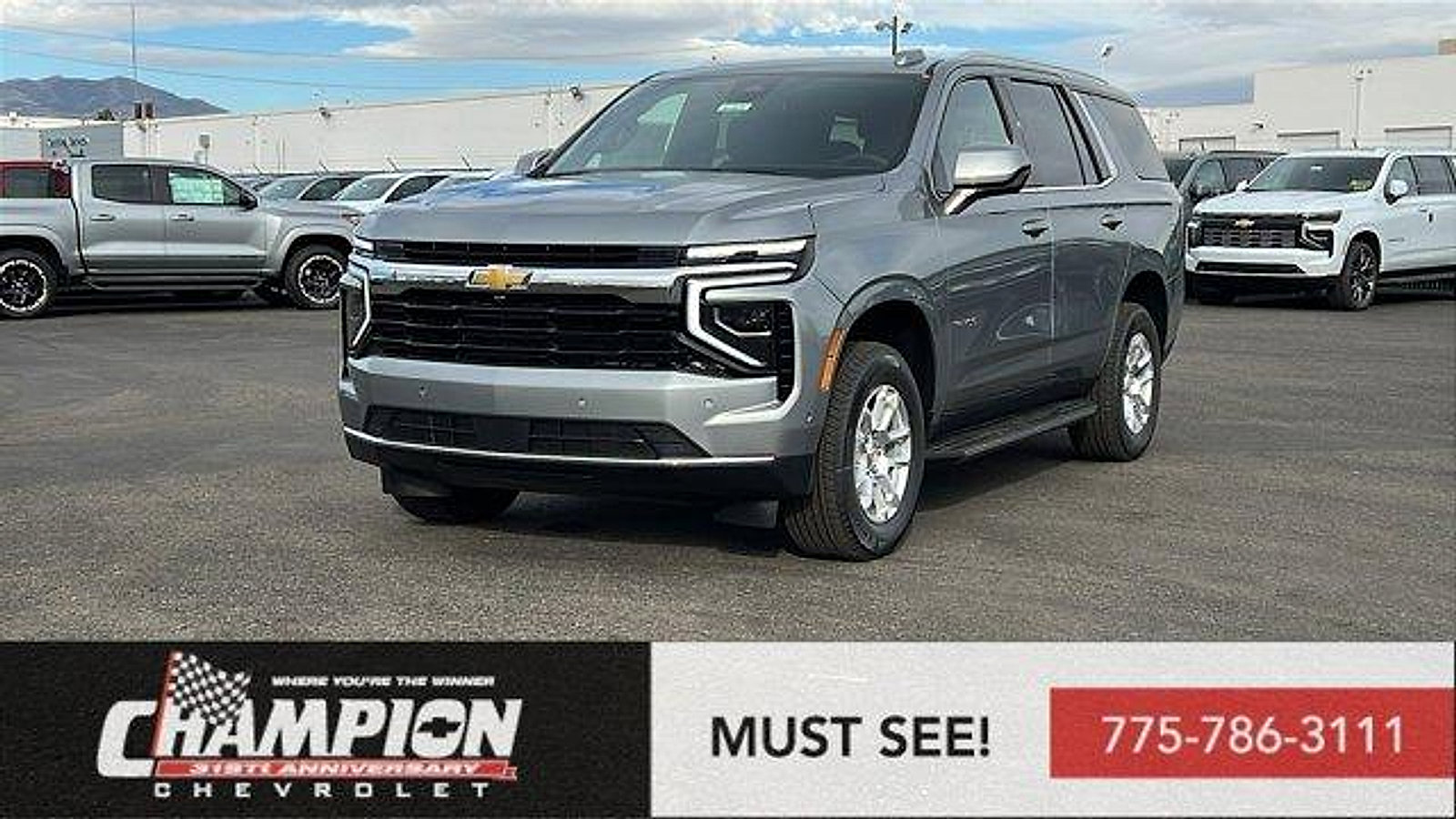 New 2026 Chevrolet Tahoe LS w/ LPO, Get Active Package image 1