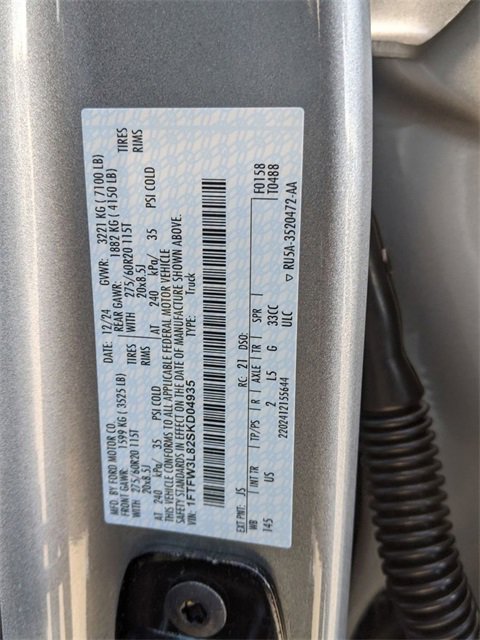 New 2025 Ford F150 XLT w/ Equipment Group 302A MID image 43