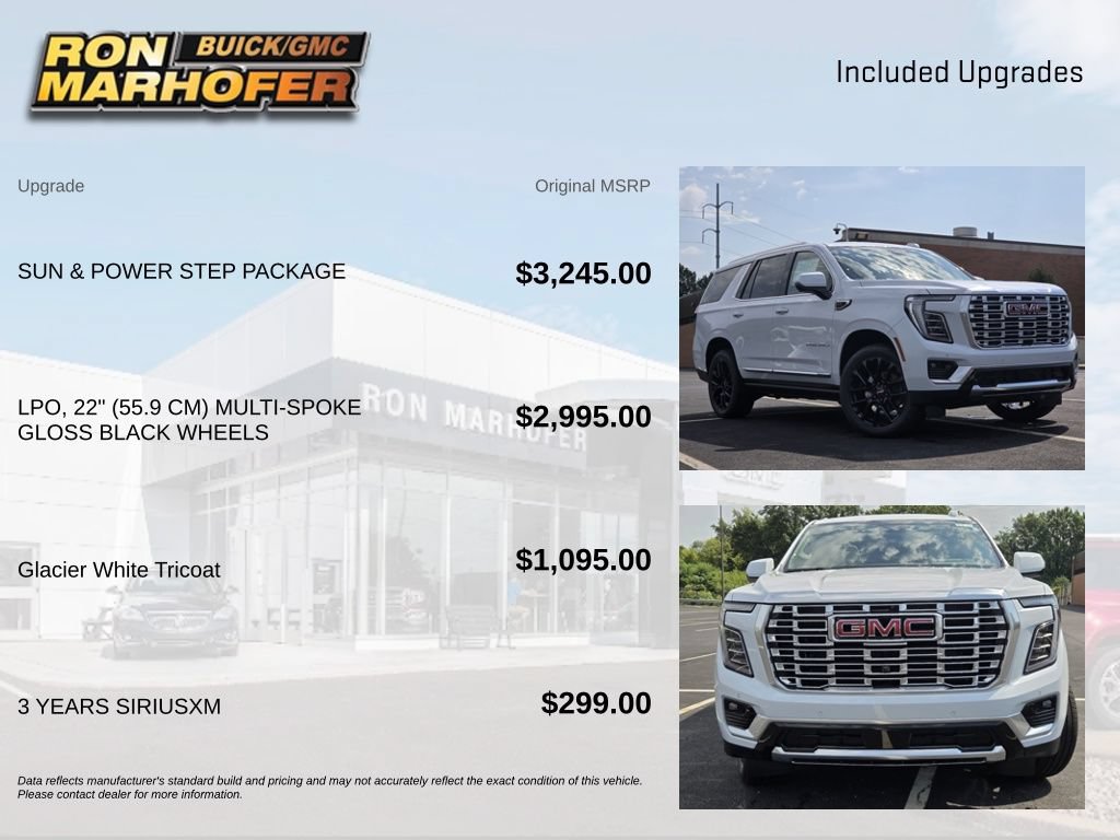 New 2026 GMC Yukon Denali w/ Sun & Power Step Package AWD/4WD image 7