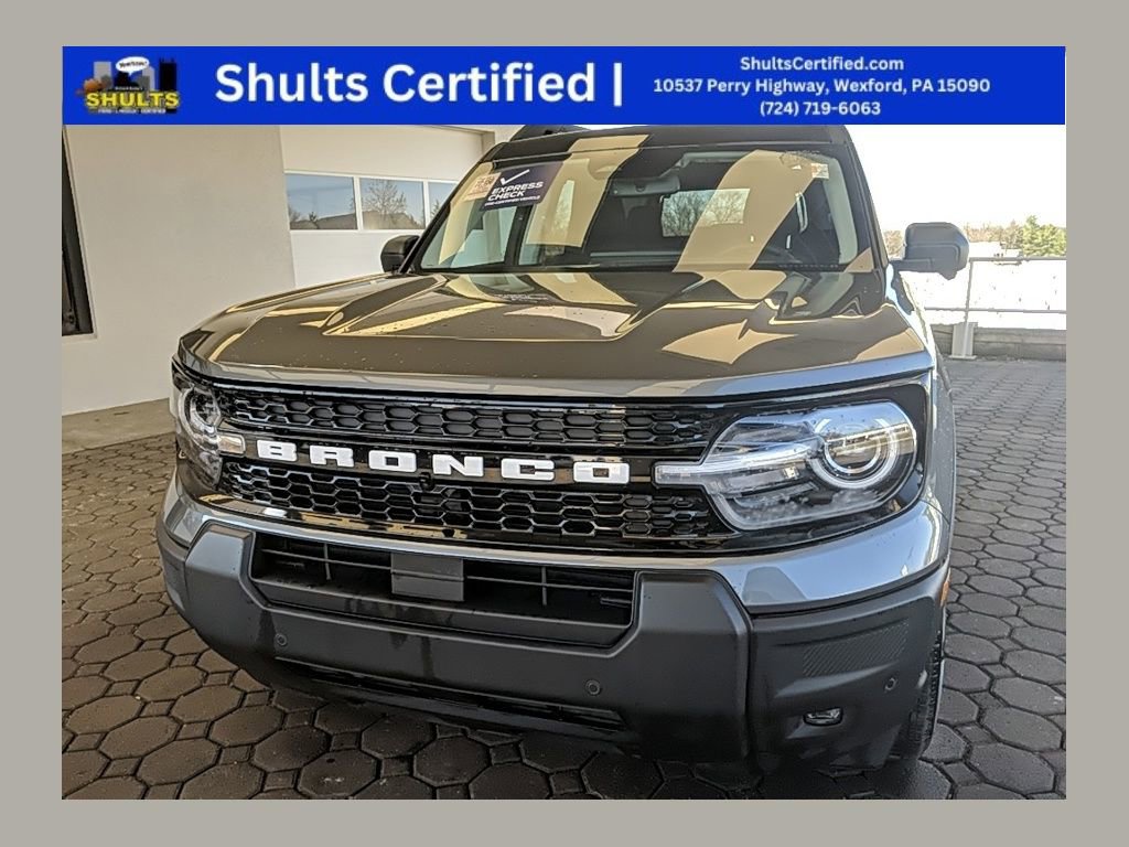 Certified 2025 Ford Bronco Sport Outer Banks w/ Outer Banks Tech Package+