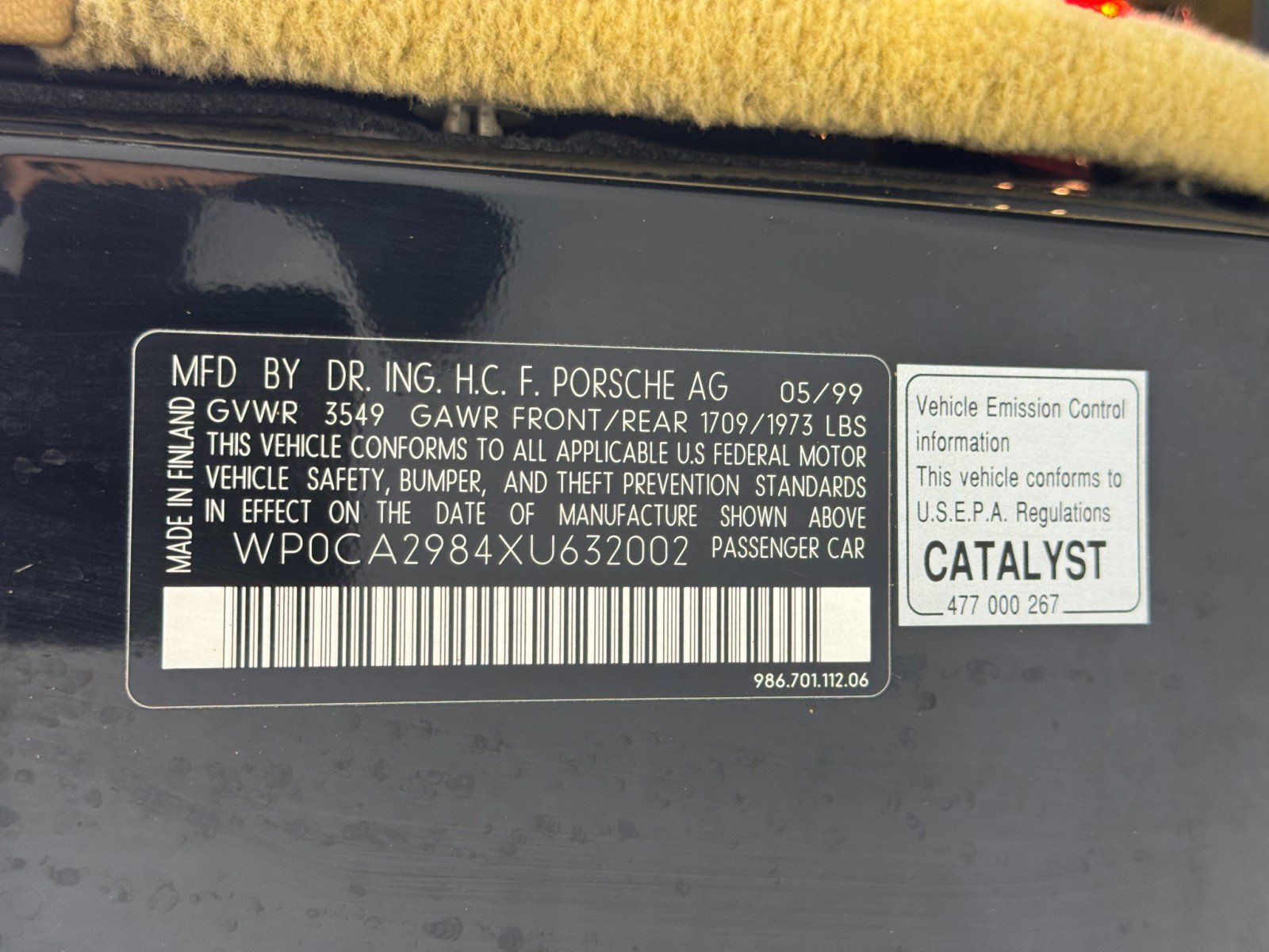 Used 1999 Porsche Boxster image 26