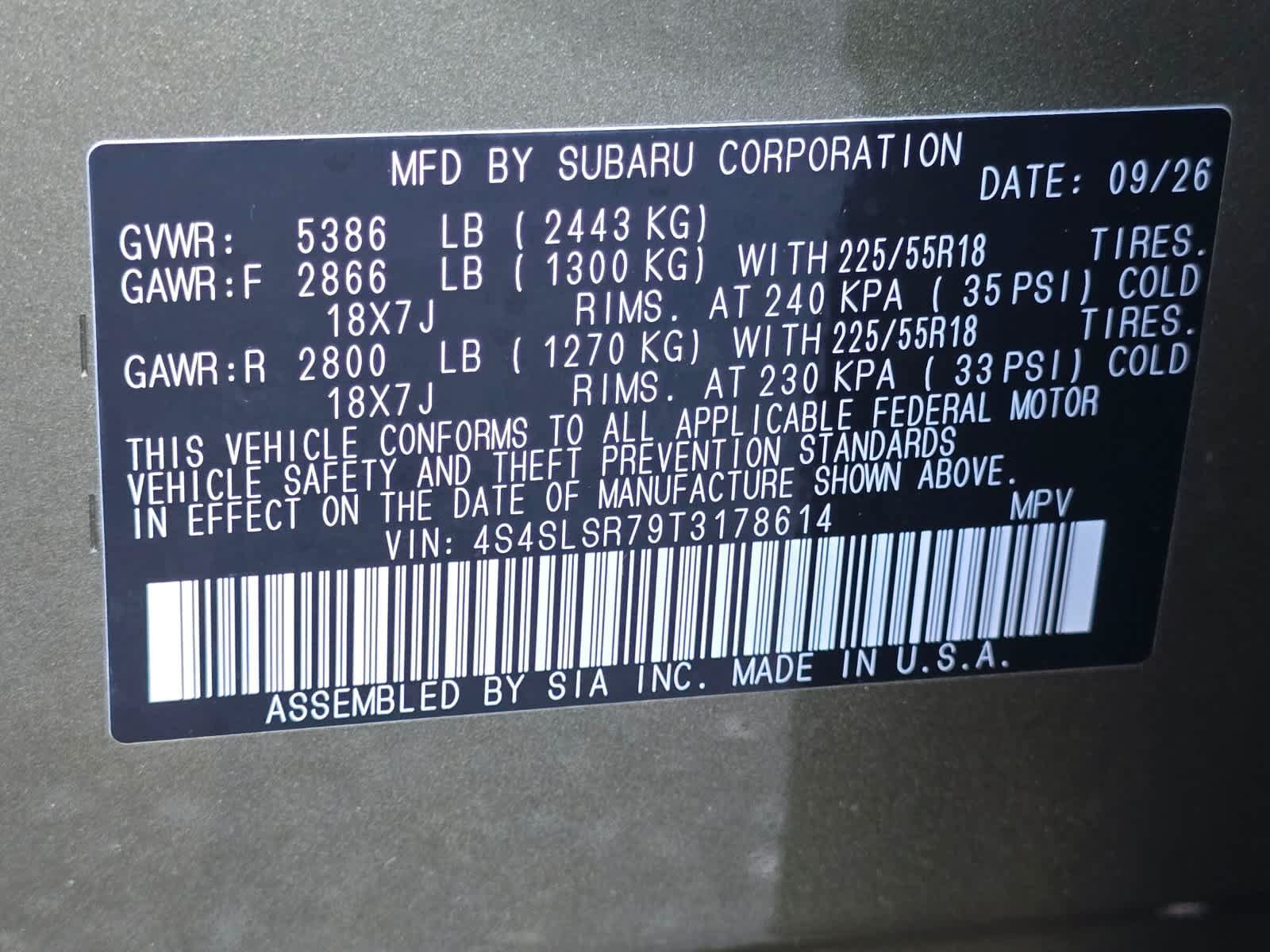 New 2026 Subaru Forester Touring AWD/4WD image 30