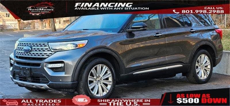 Used 2020 Ford Explorer Limited w/ Class III Trailer Tow Package