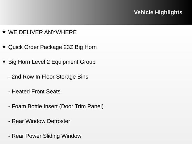 Used 2020 RAM 1500 Big Horn image 9