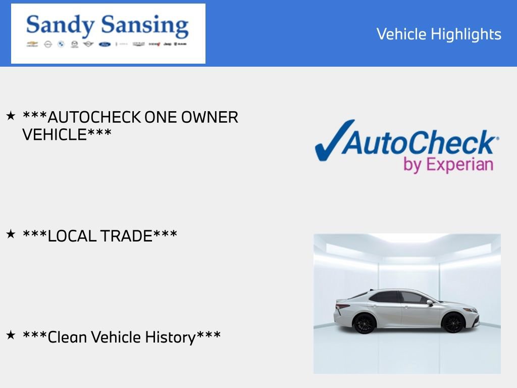 Used 2023 Toyota Camry XSE w/ Navigation Package FWD image 7