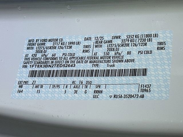 New 2026 Ford F350 XL w/ STX Appearance Package image 17