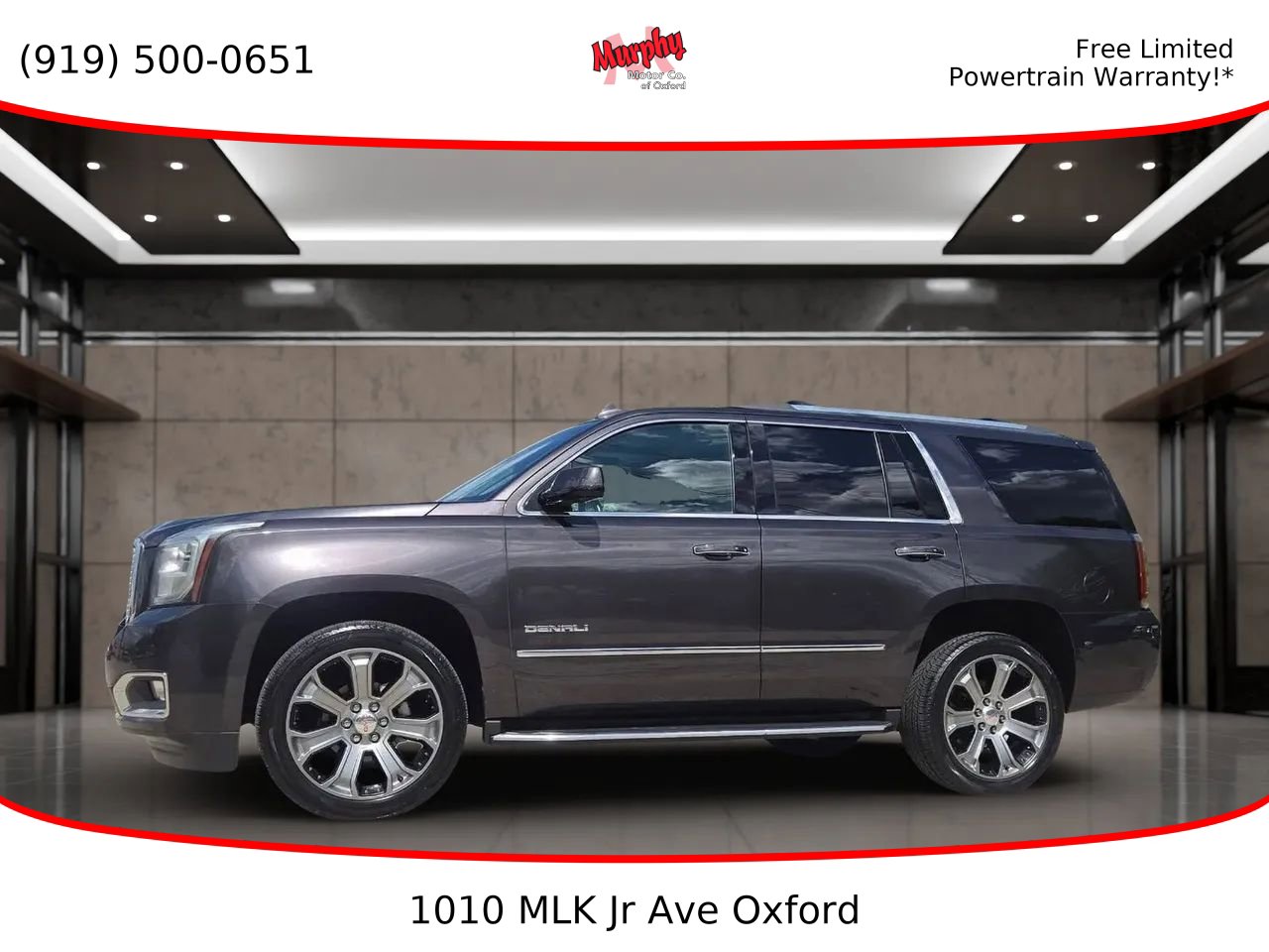 Used 2017 GMC Yukon Denali w/ Open Road Package image 1