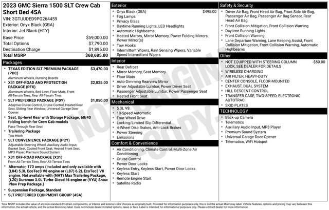 Used 2023 GMC Sierra 1500 SLT image 2