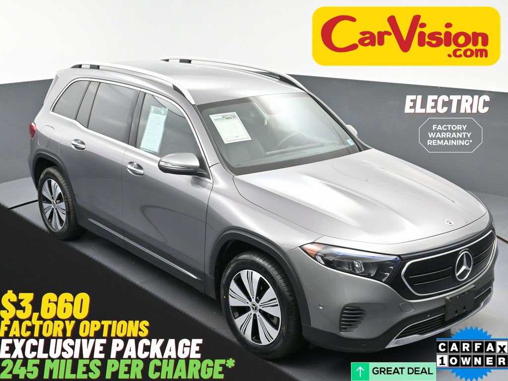Used 2023 Mercedes-Benz EQB 250+ w/ Exclusive Package