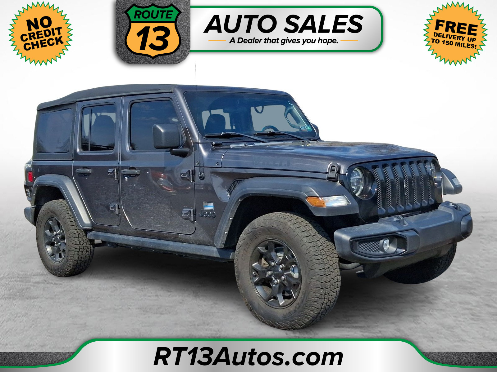 Used 2021 Jeep Wrangler Unlimited Sport