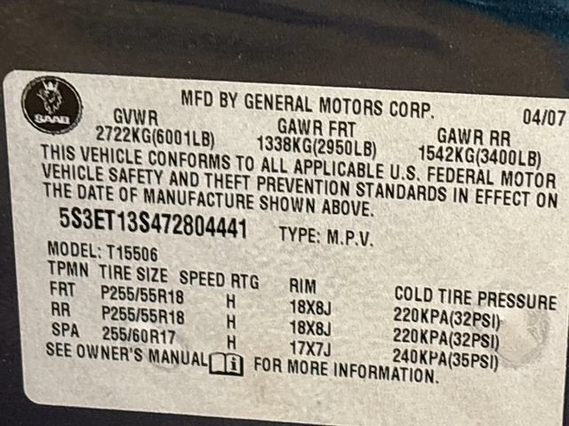Used 2007 Saab 9-7X 4.2i AWD/4WD image 24